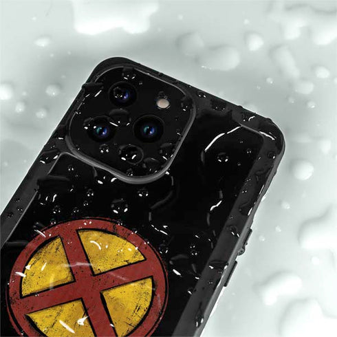 Marvel X-Men Logo iPhone 15 Pro Waterproof Case